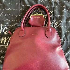 Isaac Mizrahi for Target Red Handbag with Coin Purse